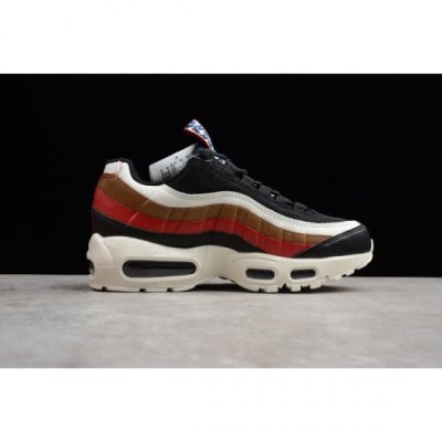 Nike Air Max 95 Siyah / Kahverengi / Kırmızı Koşu Ayakkabısı Türkiye - 4A903URY